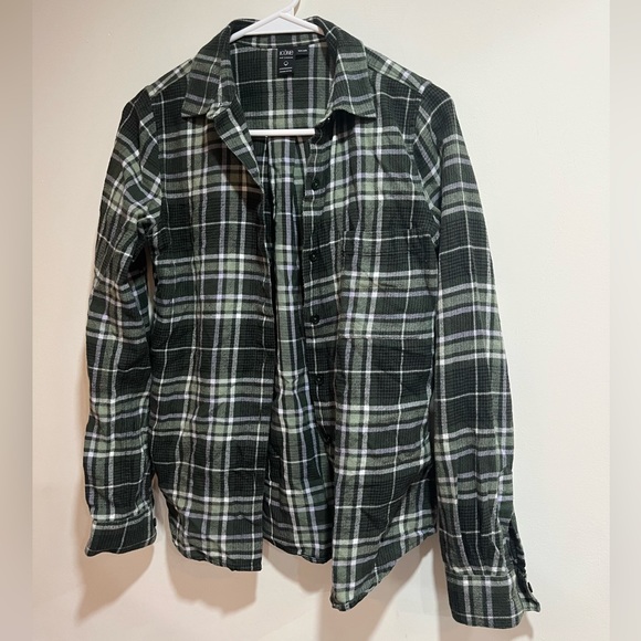 SIMONS plaid shirt sz XS - Picture 1 of 3
